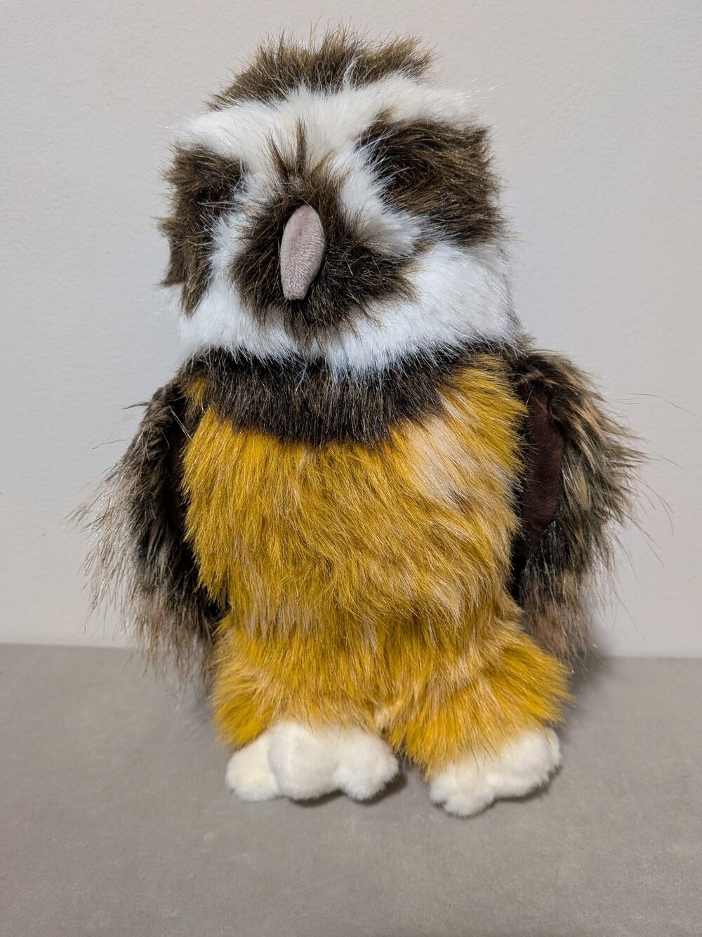 Douglas DLux Hoot Spectacled Owl Plush 11" Stuffed Animal Bird #3847 Realistic